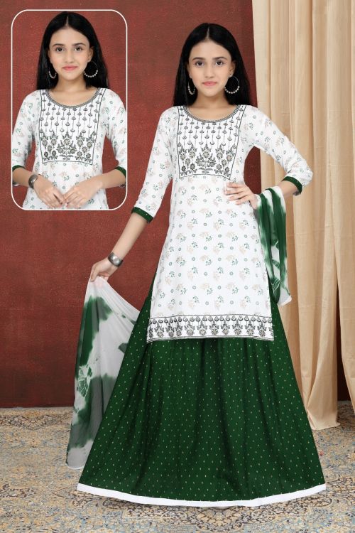 Shweta 8145 Kids Kurti Girls Wear Catalog